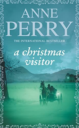 Book cover for A Christmas Visitor (Christmas Novella 2): A festive Victorian mystery set in the Lake District by Perry, Anne
