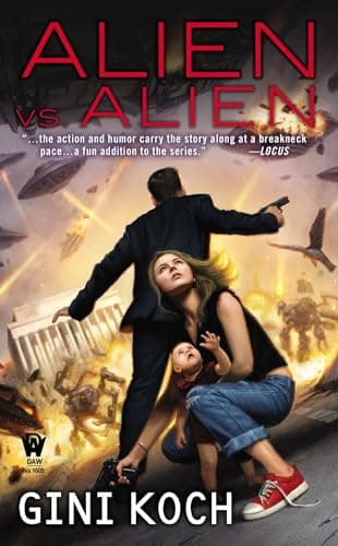 Book cover for Alien vs. Alien (Alien Novels) by Koch, Gini