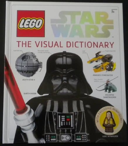 Book cover for Lego Star Wars: The Visual Dictionary by Simon Beecroft