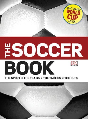 Book cover for The Soccer Book by DK Publishing