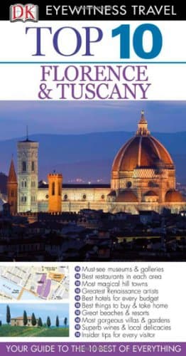 Book cover for Top 10 Florence and Tuscany (Eyewitness Top 10 Travel Guides) by Bramblett, Reid