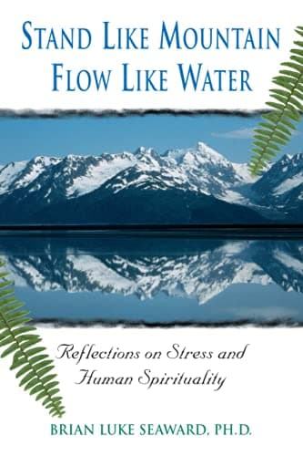 Book cover for Stand Like Mountain Flow Like Water: Reflections on Stress and Human Spirituality by Seaward Ph.D., Brian Luke