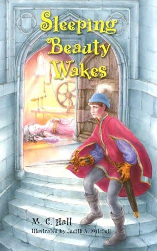 Book cover for Sleeping Beauty Wakes by M.C. Hall