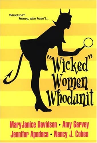 Book cover for Wicked" Women Whodunit by Davidson, MaryJanice