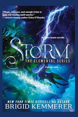 Book cover for Storm (Elemental) by Kemmerer, Brigid