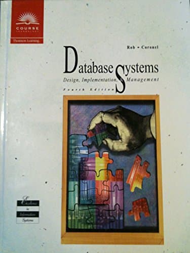 Book cover for Database Systems: Design, Implementation, and Management, Fourth Edition by Rob, Peter