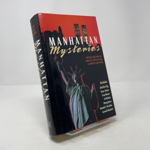 Book cover for Manhattan Mysteries by Isaac Asimov