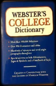 Webster's College Dictionary
