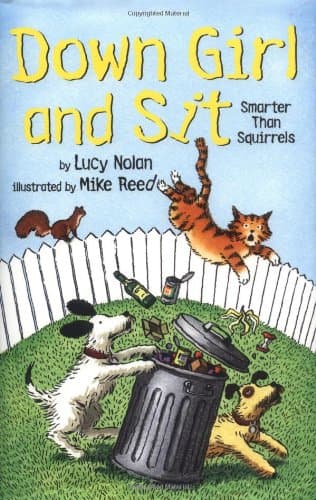 Book cover for Smarter Than Squirrels (Down Girl and Sit) by Nolan, Lucy