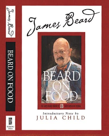 Book cover for Beard on food by Beard, James