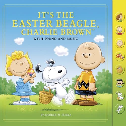 Book cover for Peanuts: It's the Easter Beagle, Charlie Brown by Schulz, Charles M.