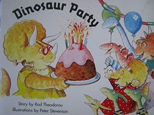 Book cover for Dinosaur party (Rigby smart start) by Inc. Book Sales Rod Theodorou