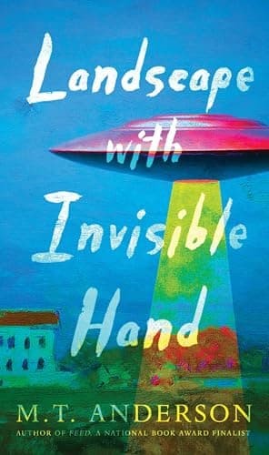 Book cover for Landscape with Invisible Hand by Anderson, M.T.