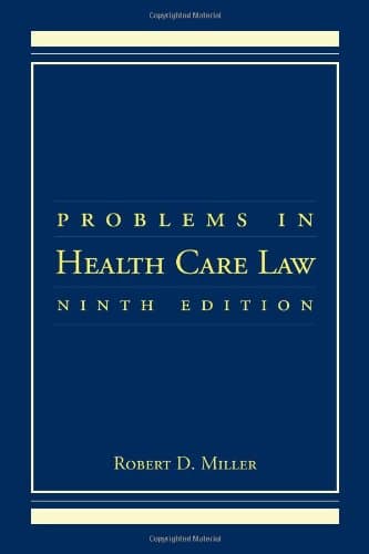 Book cover for Problems in Health Care Law by Miller, Robert D.