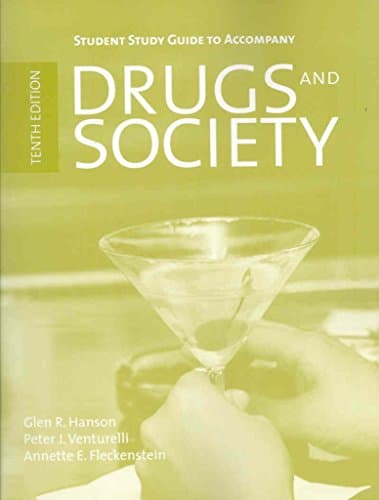 Book cover for Drugs and Society by Hanson, Glen R.