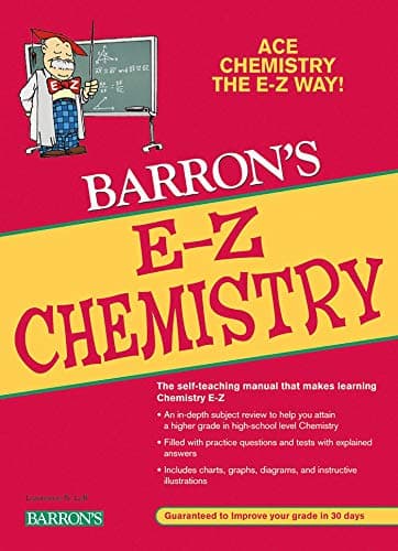 Book cover for E-Z Chemistry (Barron's Easy Way) by Mascetta M.S., Joseph A.