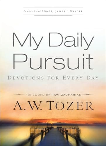 Book cover for My Daily Pursuit: Devotions for Every Day by A.W. Tozer