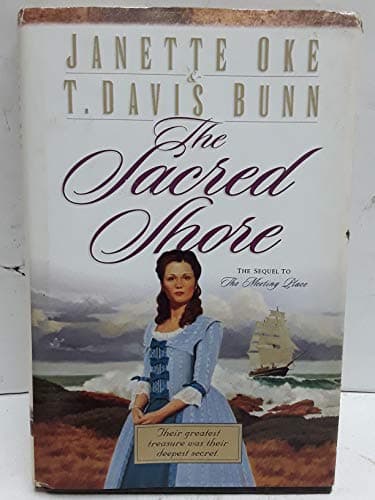 Book cover for The Sacred Shore (Song of Acadia #2) by Janette Oke