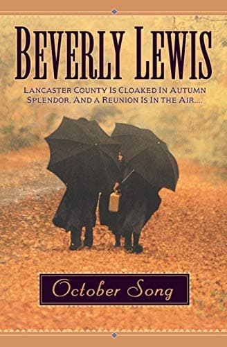 Book cover for October Song by Beverly Lewis