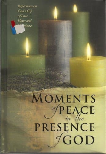 Book cover for Moments of Peace in the Presence of God by Lila Empson