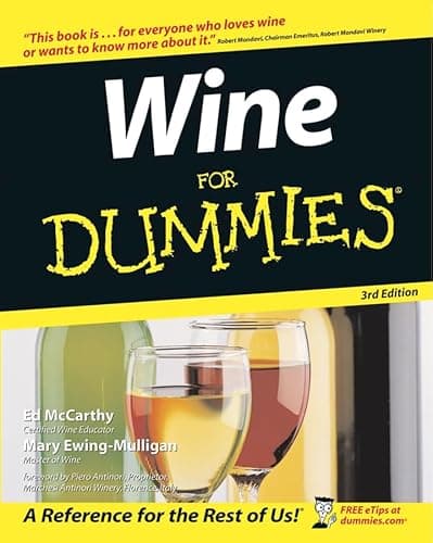 Book cover for Wine For Dummies by McCarthy