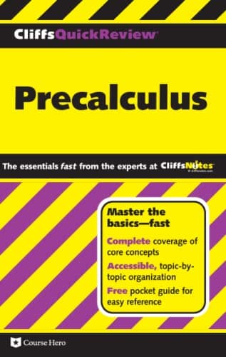 Book cover for CliffsQuickReview Precalculus (Cliffs Quick Review (Paperback)) by Kelley, W. Michael