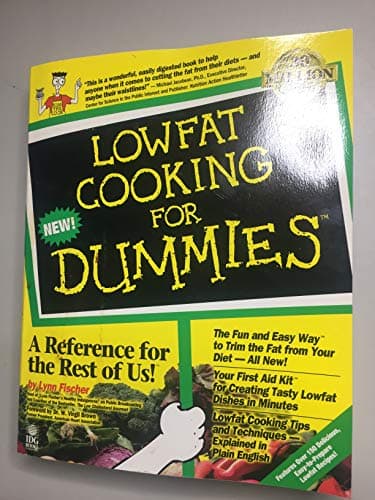 Book cover for Lowfat Cooking for Dummies by Fischer, Lynn