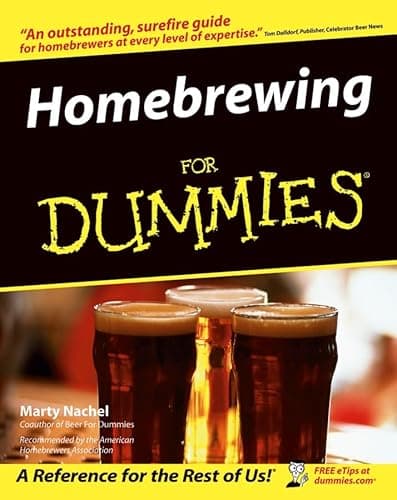 Book cover for Homebrewing for Dummies by Nachel, Marty