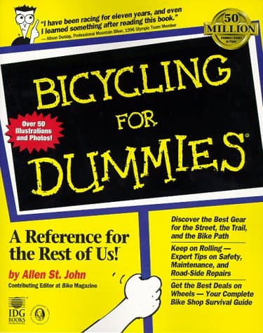 Book cover for Bicycling For Dummies? by St. John, Allen