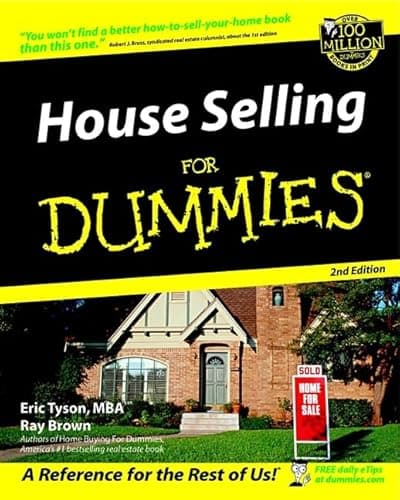 Book cover for House Selling For Dummies by Eric Tyson