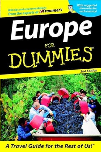 Book cover for Europe For Dummies (Dummies Travel) by Richards, Steven