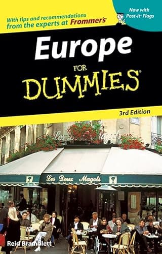 Book cover for Europe For Dummies by Bramblett, Reid