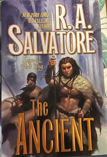 Book cover for The Ancient (Saga of the First King) by Salvatore, R. A.