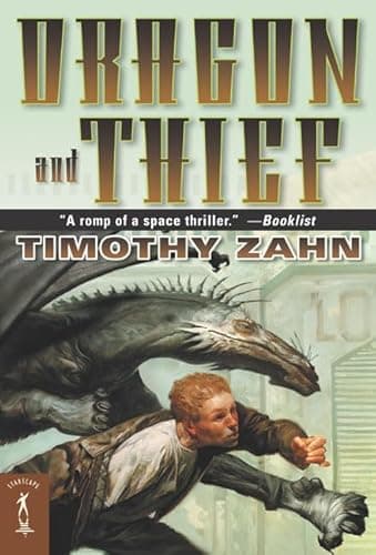 Book cover for Dragon and Thief: The First Dragonback Adventure by Zahn, Timothy