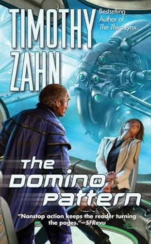 Book cover for The Domino Pattern (Quadrail) by Zahn, Timothy