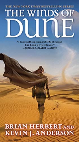 Book cover for The Winds of Dune: Book Two of the Heroes of Dune by Herbert, Brian