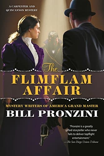 Book cover for The Flimflam Affair: A Carpenter and Quincannon Mystery by Pronzini, Bill