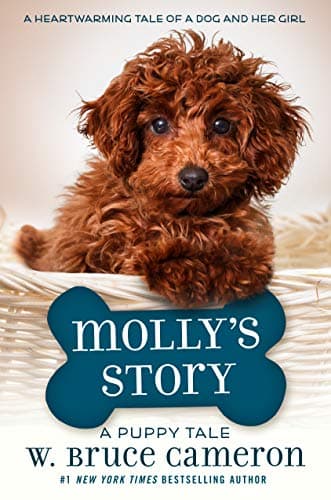 Book cover for Molly's Story: A Puppy Tale by Cameron, W. Bruce