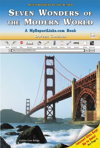 Book cover for Seven Wonders Of The Modern World (SEVEN WONDERS OF THE WORLD) by Gonzales, Doreen
