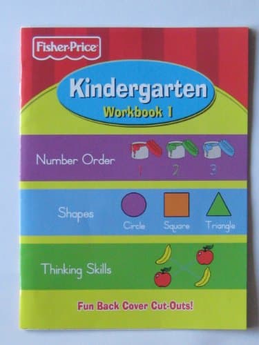 Book cover for Fisher Price Little People Kindergarten Workbook-Volume 1 by Modern Publishing