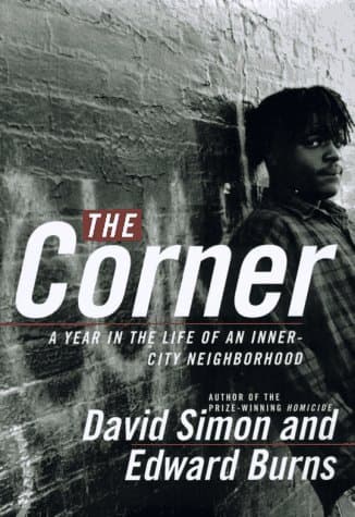 Book cover for The Corner by Simon, David