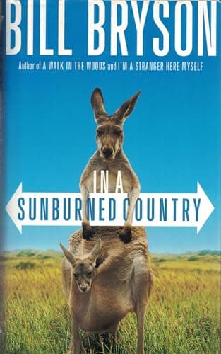 Book cover for In a Sunburned Country by Bryson, Bill