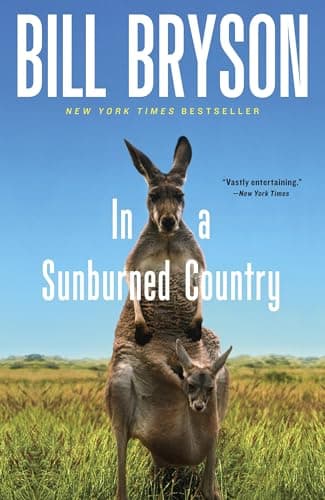 Book cover for In a Sunburned Country by Bryson, Bill
