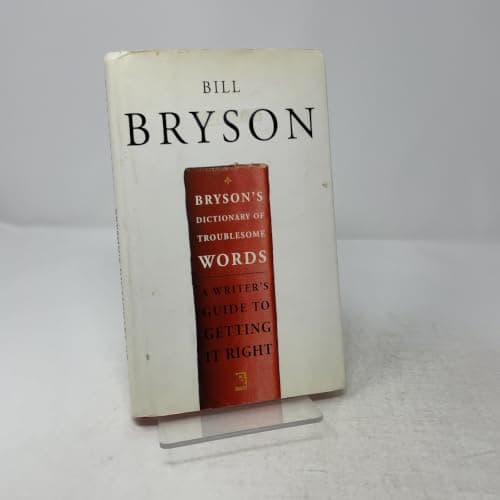 Book cover for Bryson's Dictionary of Troublesome Words by Bryson, Bill