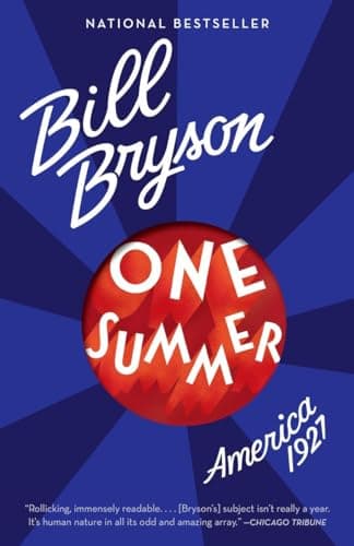 Book cover for One Summer: America, 1927 by Bryson, Bill