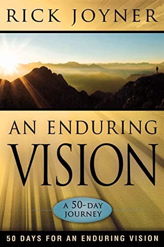 Book cover for An Enduring Vision: 50 Days For An Enduring Vision by Joyner, Rick