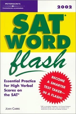 SAT Word Flash 2002