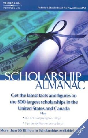 Book cover for Scholarship Almanac 2004 by Peterson's