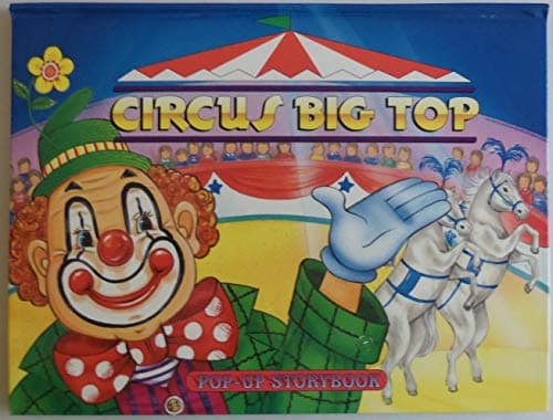 Book cover for Circus Big Top Pop Up Book by Landoll