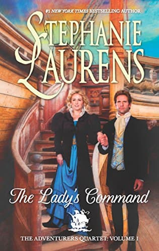 Book cover for The Lady's Command (The Adventurers Quartet) by Laurens, Stephanie